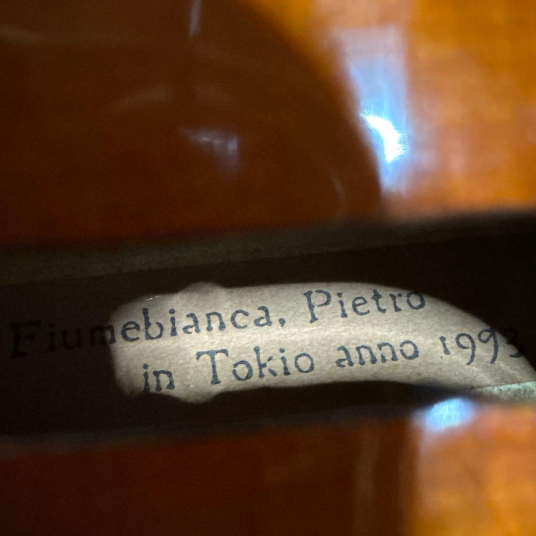 フューメビアンカPietro バイオリン　4/4 1993年　楽器　ヴァイオリン