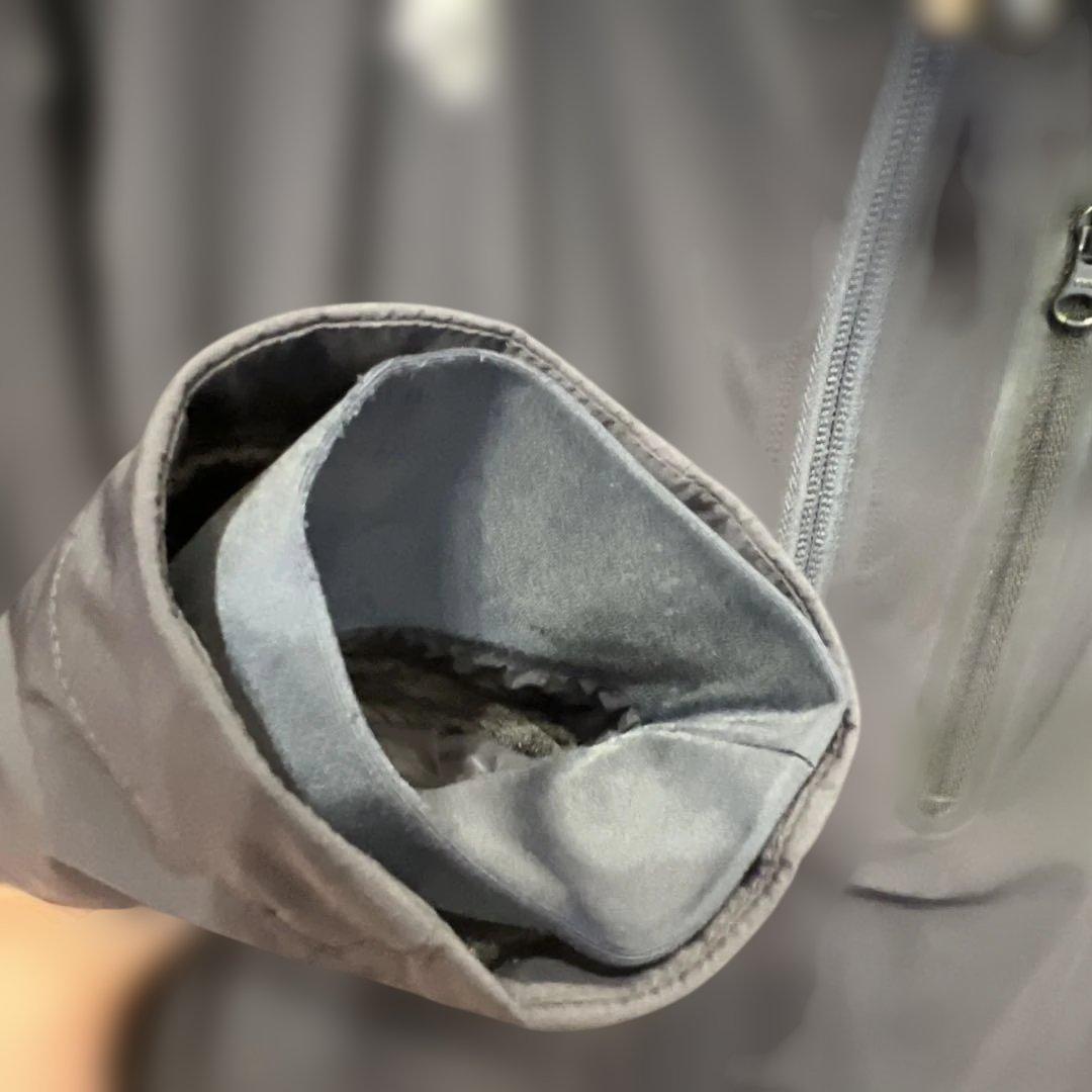 パーリーゲイツ　フード付きアウター　ブラック　美品