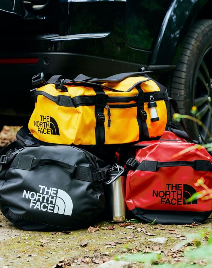 ベースキャンプダッフルS ブラック ノースフェイス ボストンバッグ