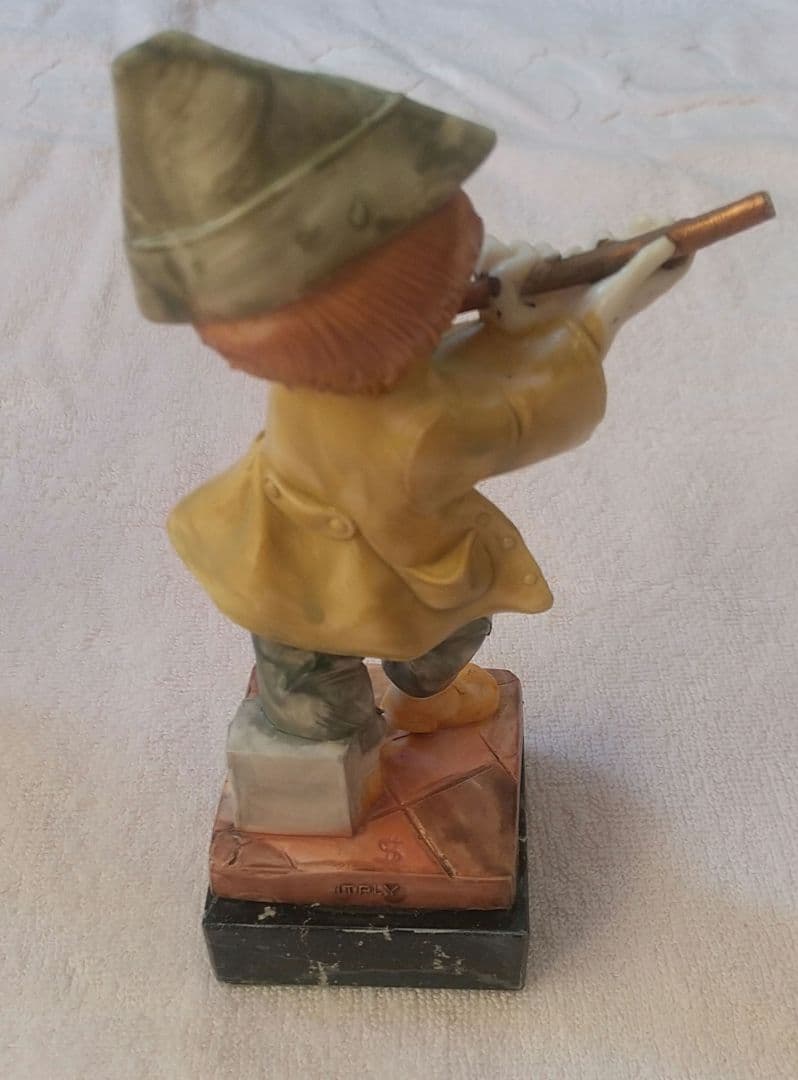 置物 楽隊　3体 　イタリア製　アンティーク