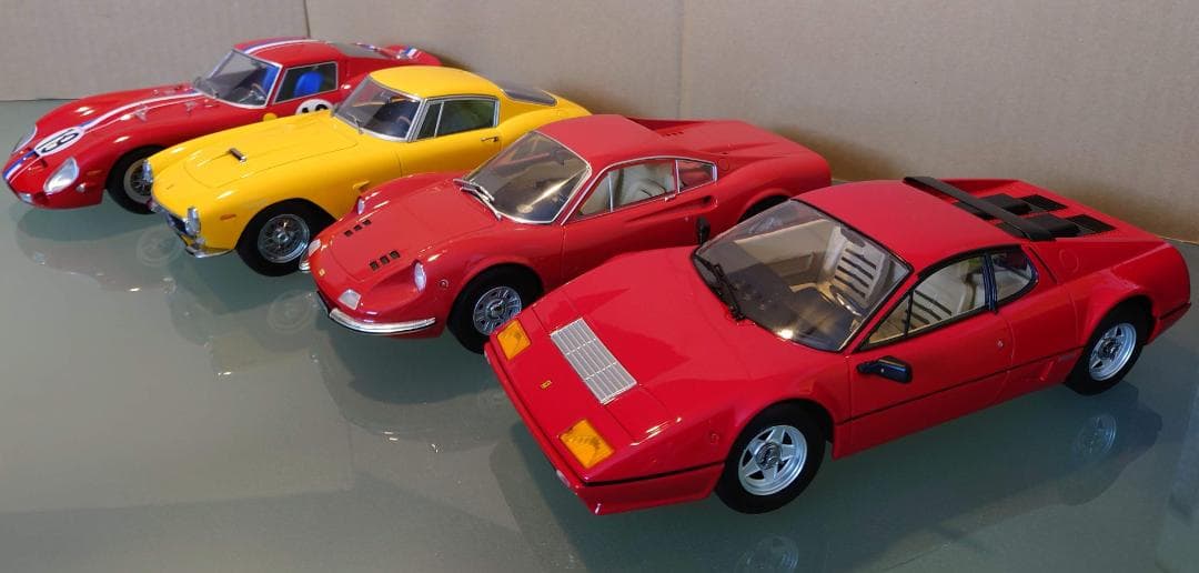1/18 フェラーリ ディーノ 1969 レッド Dino 246GT MCG製