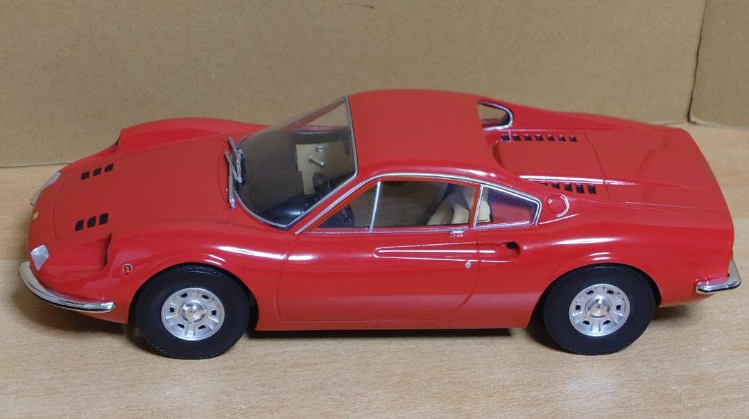 1/18 フェラーリ ディーノ 1969 レッド Dino 246GT MCG製