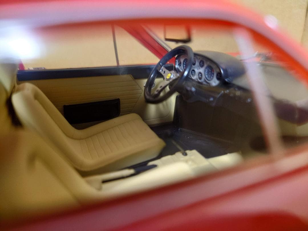 1/18 フェラーリ ディーノ 1969 レッド Dino 246GT MCG製