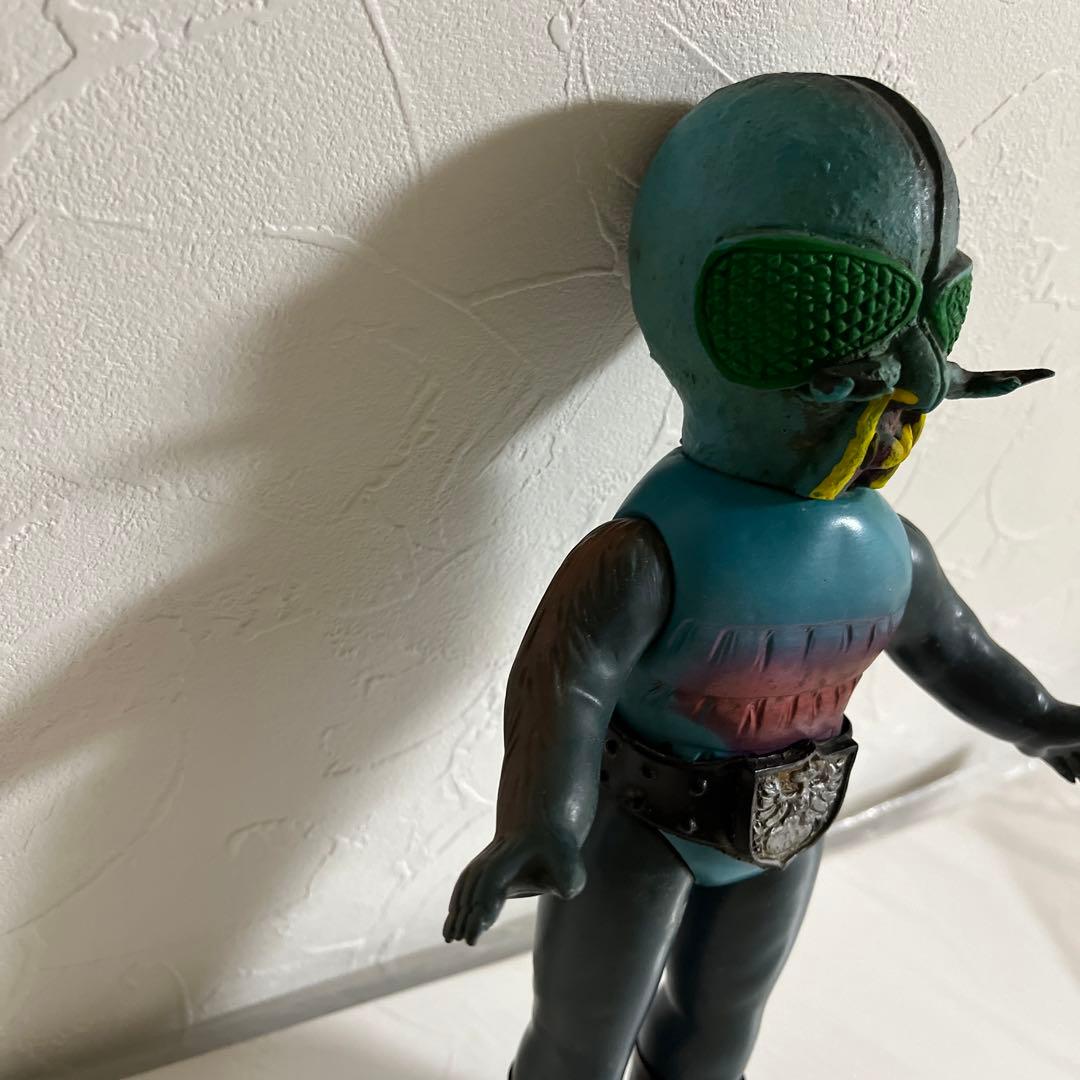 ⚠️激レア成型色　貴重　仮面ライダー　怪奇ハエ男　スタンダードサイズ　旧バンダイ