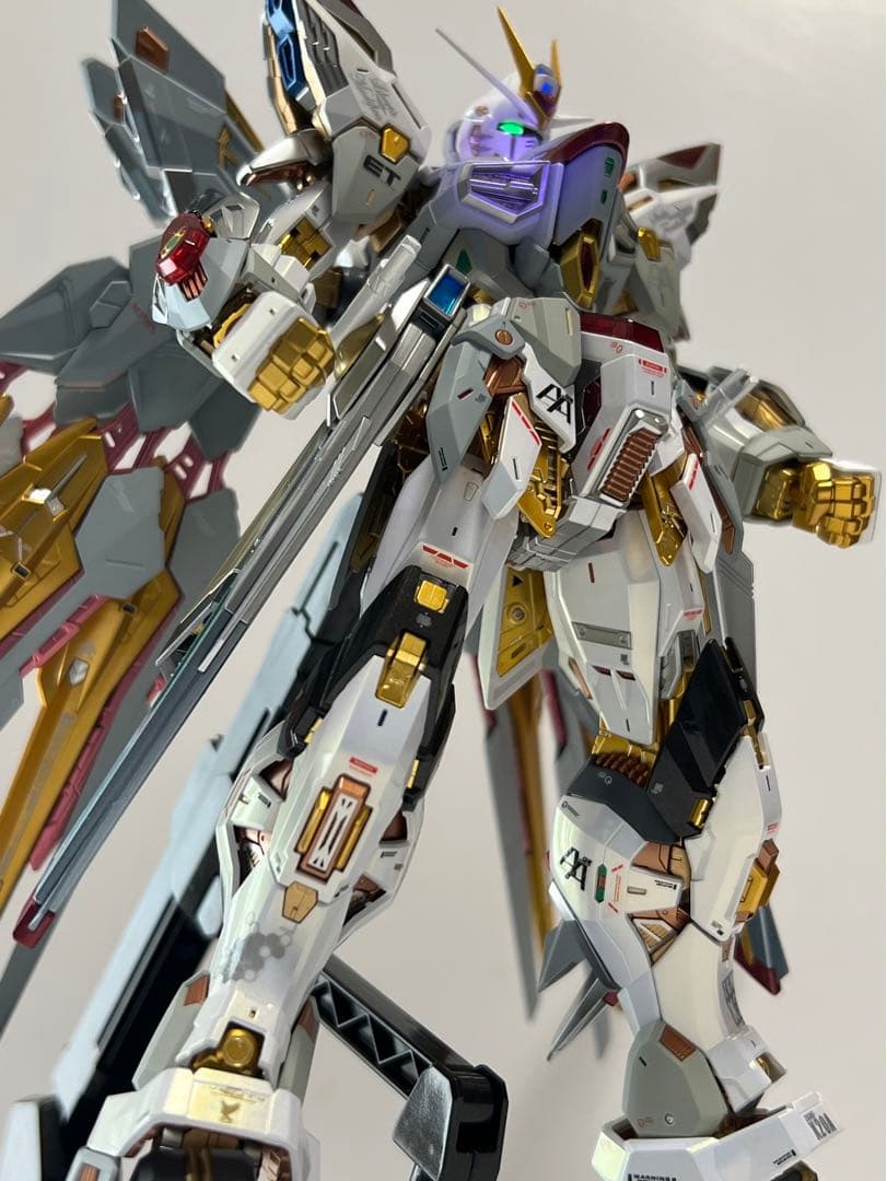 ガンプラ MGEX 1/100 ストライクフリーダムガンダム 塗装完成品