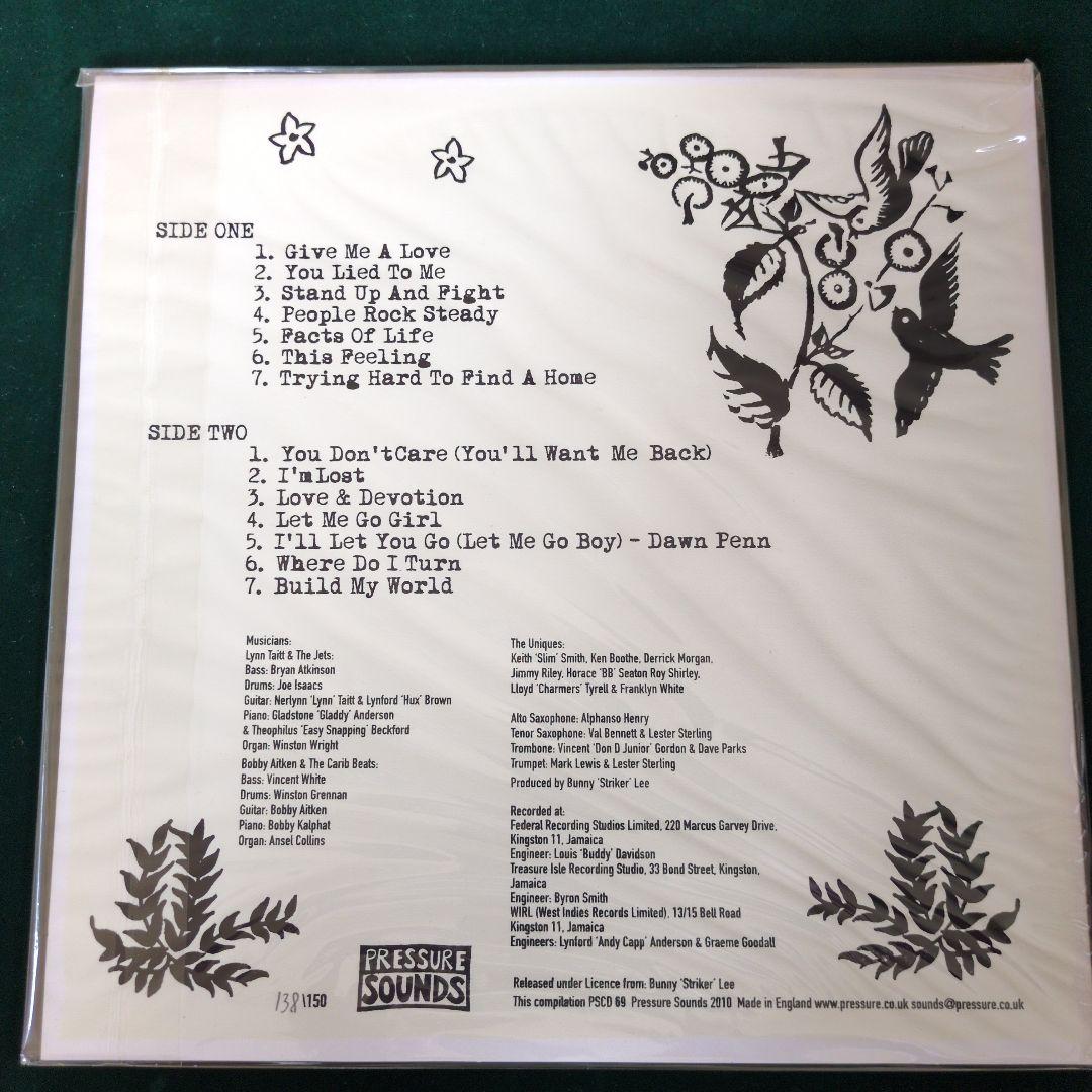 洋楽 The Uniques Absolutely Rocksteady LP