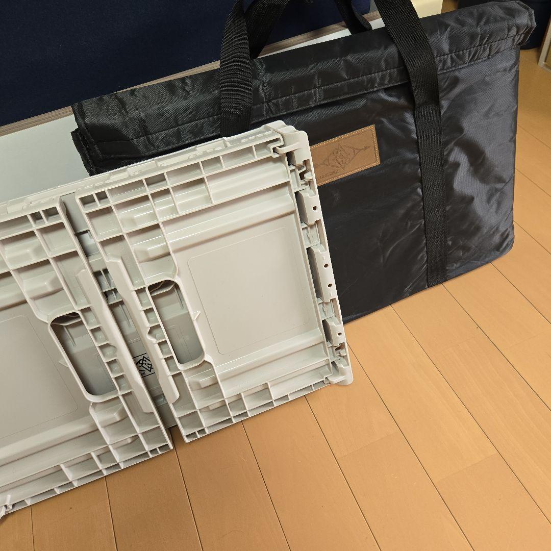 テネシーキャンピングテーブル 折りたたみアウトドアテーブル 収納バッグ付き