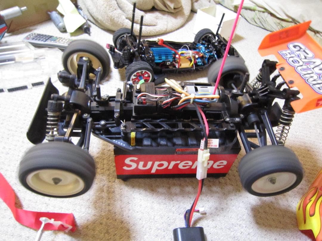 ヴォクシー乗り 動作確認済 1/10 タミヤ グラベルハウンド 4WD