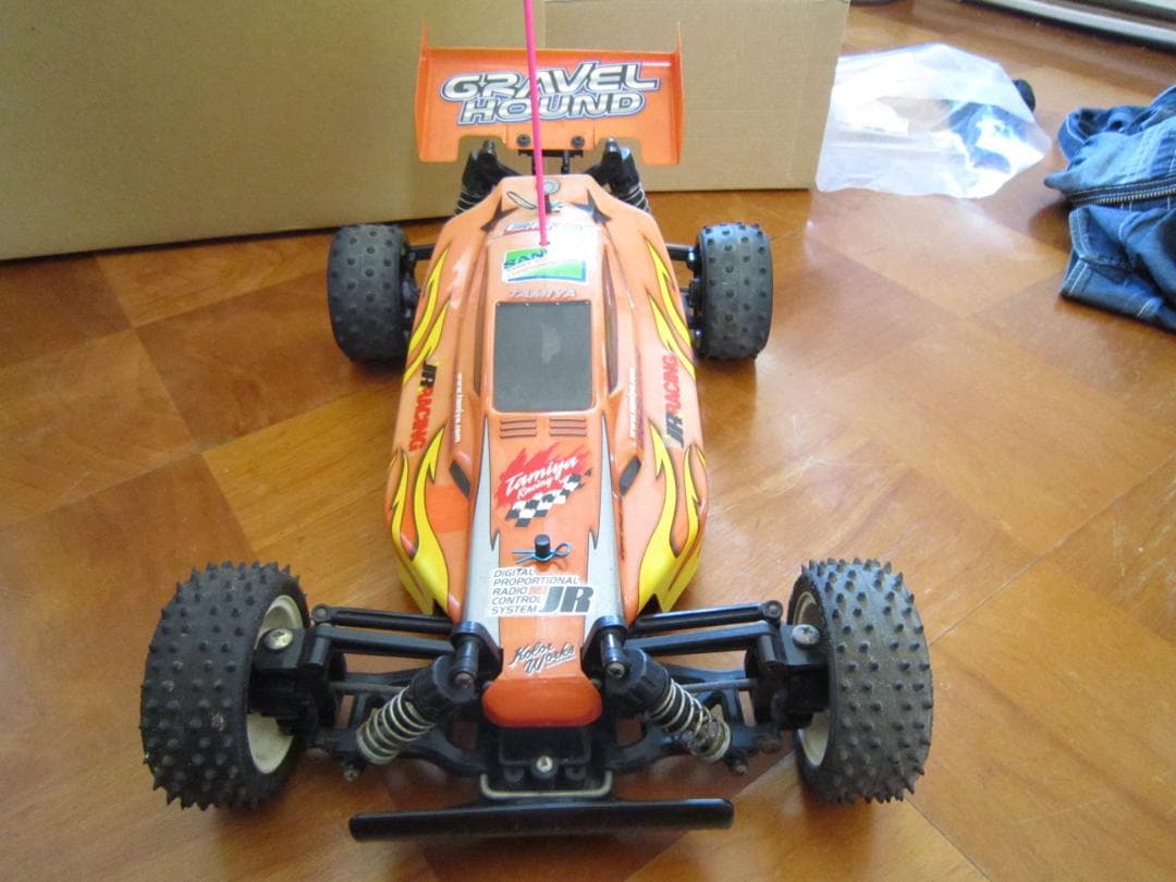 ヴォクシー乗り 動作確認済 1/10 タミヤ グラベルハウンド 4WD