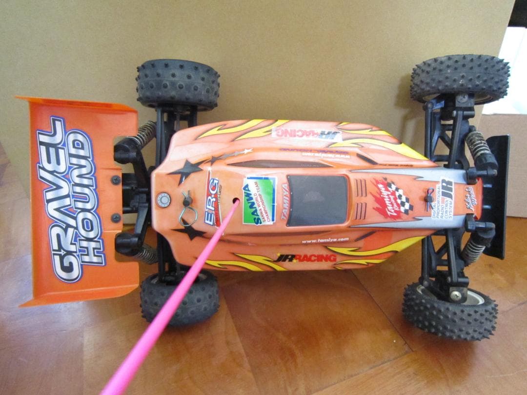 ヴォクシー乗り 動作確認済 1/10 タミヤ グラベルハウンド 4WD