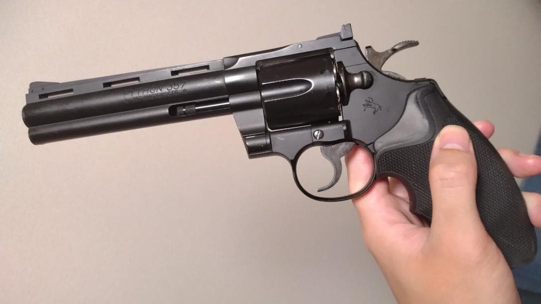 【hideakinagahama】東京マルイ　コルトパイソン6インチ　旧型