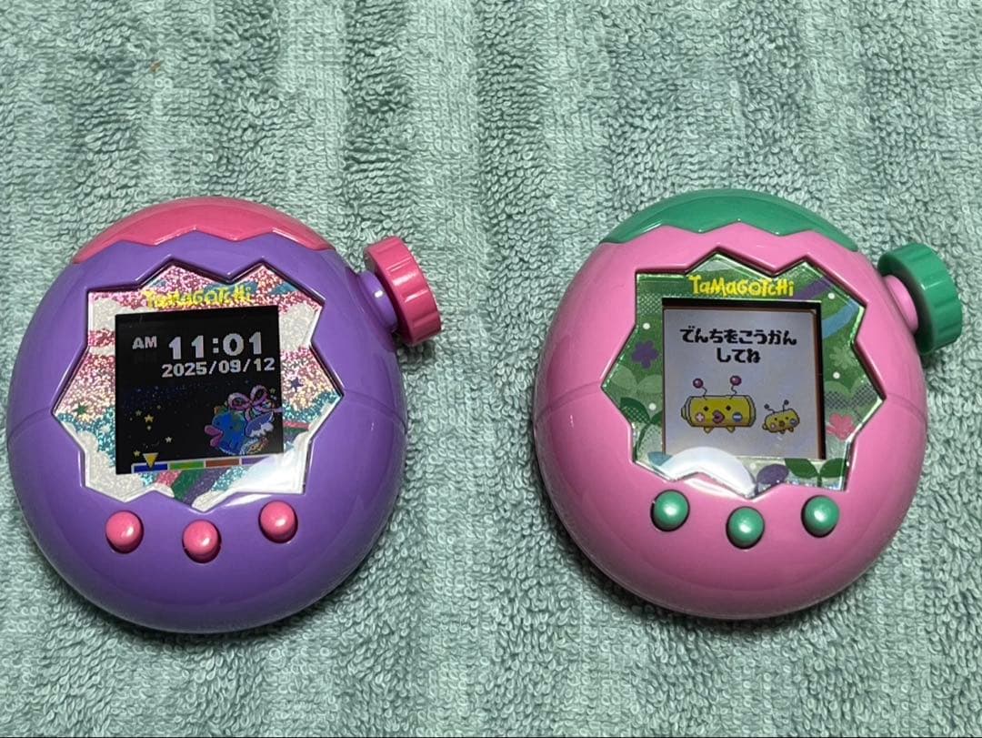 たまごっちパラダイス　ピンク　パープル2個セット