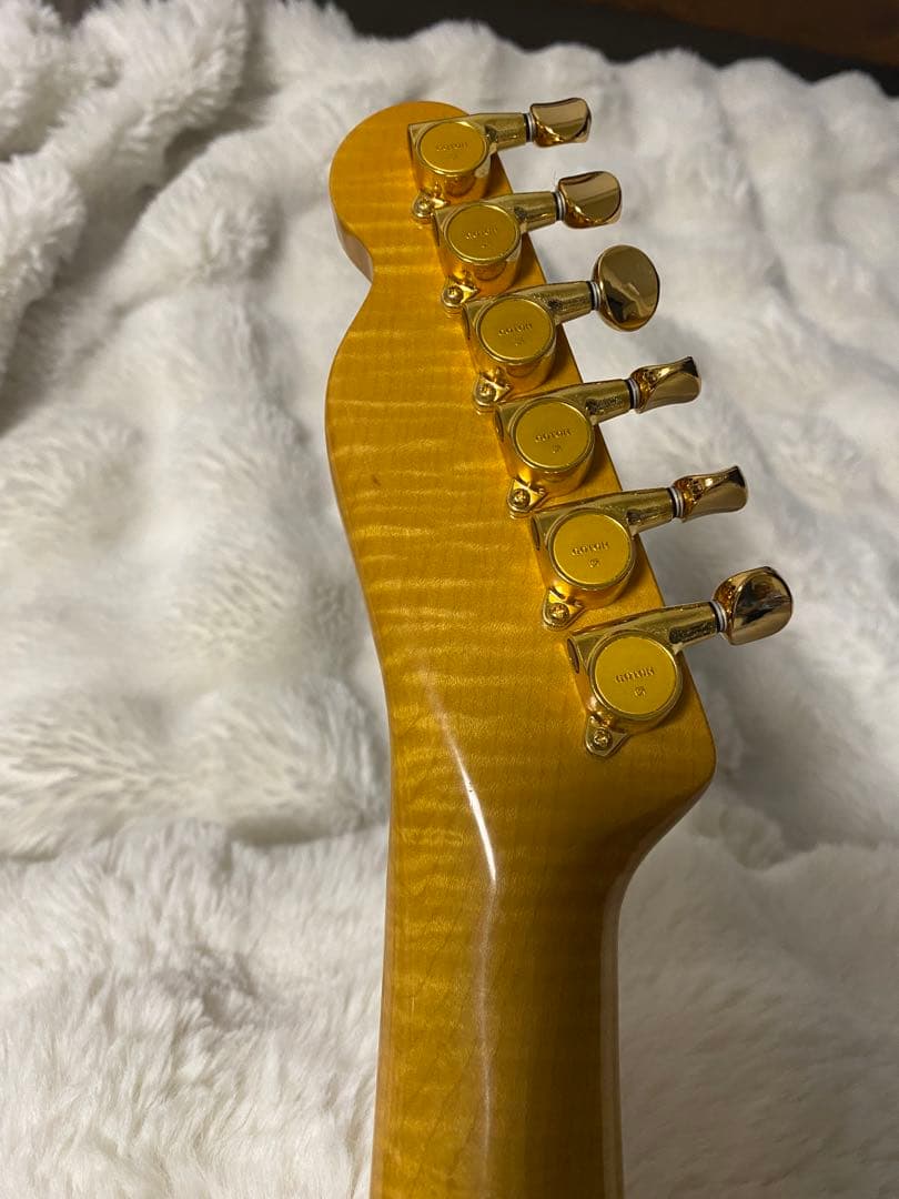 ギター Fender japan telecaster all flame maple