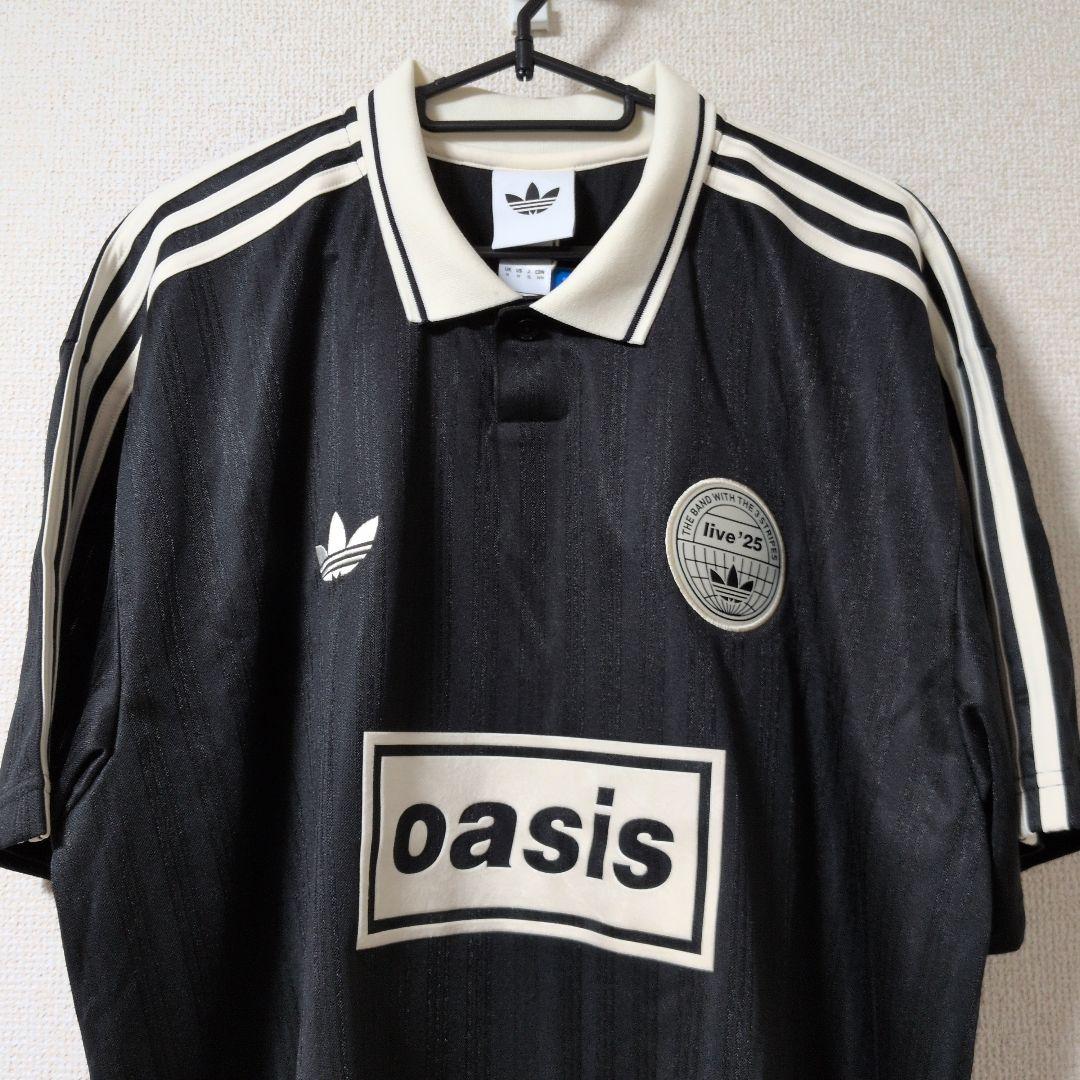 Oasis Live25 ロンドン限定フットボールシャツ オアシス アディダス