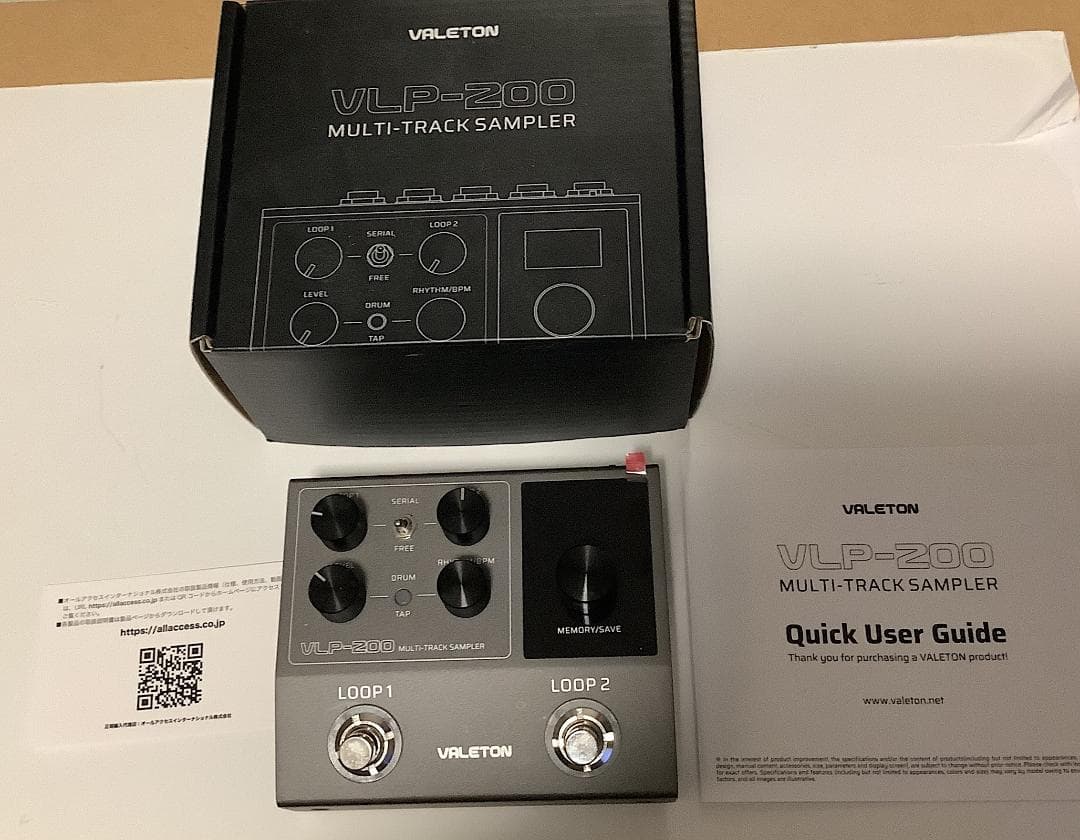 VALETON VLP-200 マルチトラックサンプラー / ルーパー