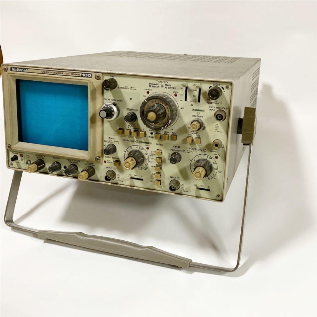 オシロスコープ　100MHz 3現象　VP-5514A