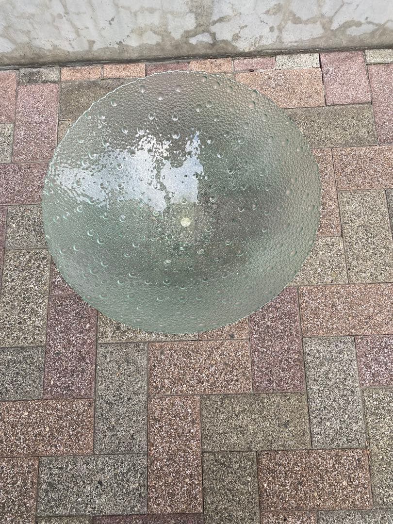 『fragile glass』スペイン製 ガラス 花器 水盤 華道