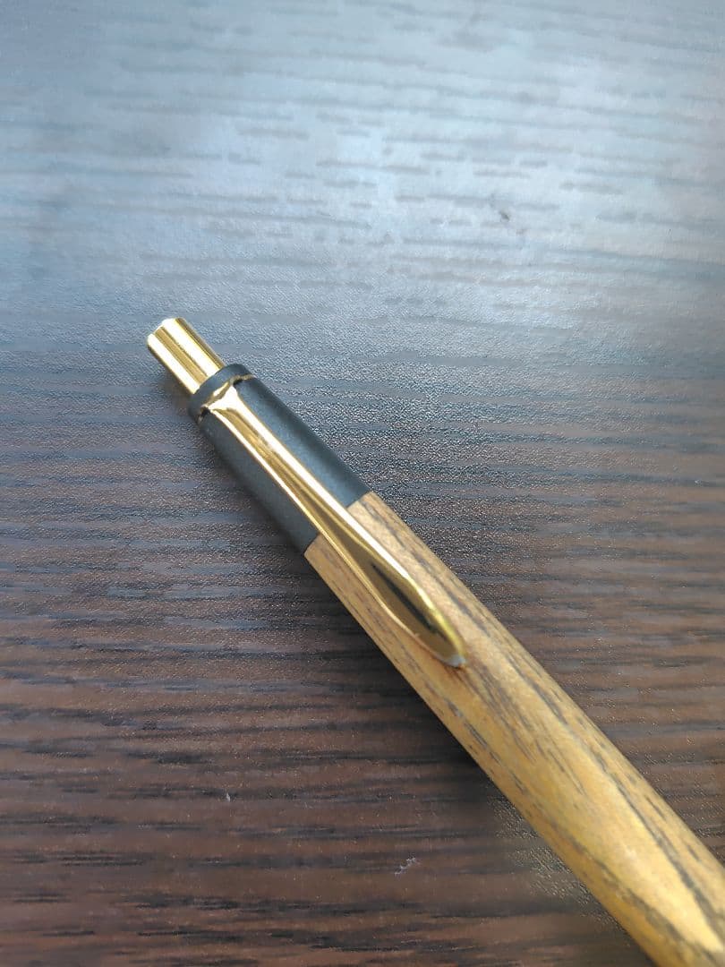 ボナンペン　シャープペンシル　真鍮器具 欅