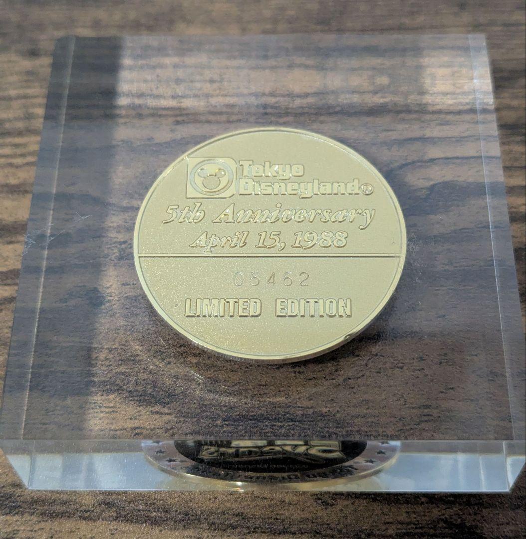 '88 TDL Happy Five Years ペーパーウェイト