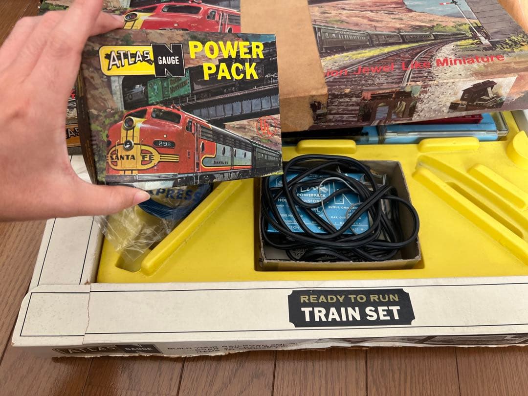 ATLAS Nゲージトレインセット　atlas ngauge trainsets