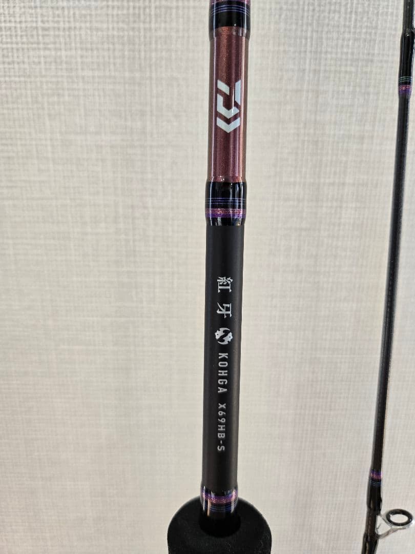 新品 DAIWA 22 紅牙 X 69HB-S タイラバロッド