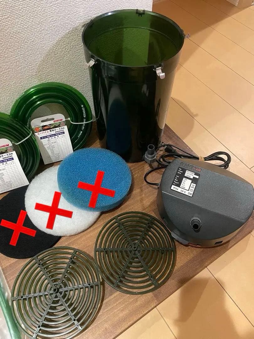EHEIM 2217 と 新品パーツセット