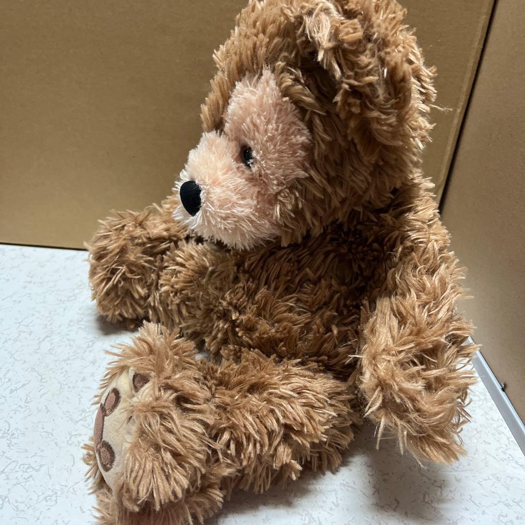 海外ベア　ディズニーベア　ダッフィ ブラウン　長毛