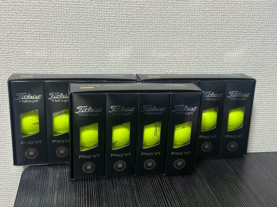Titleist Pro V1 イエローゴルフボール 3ダース