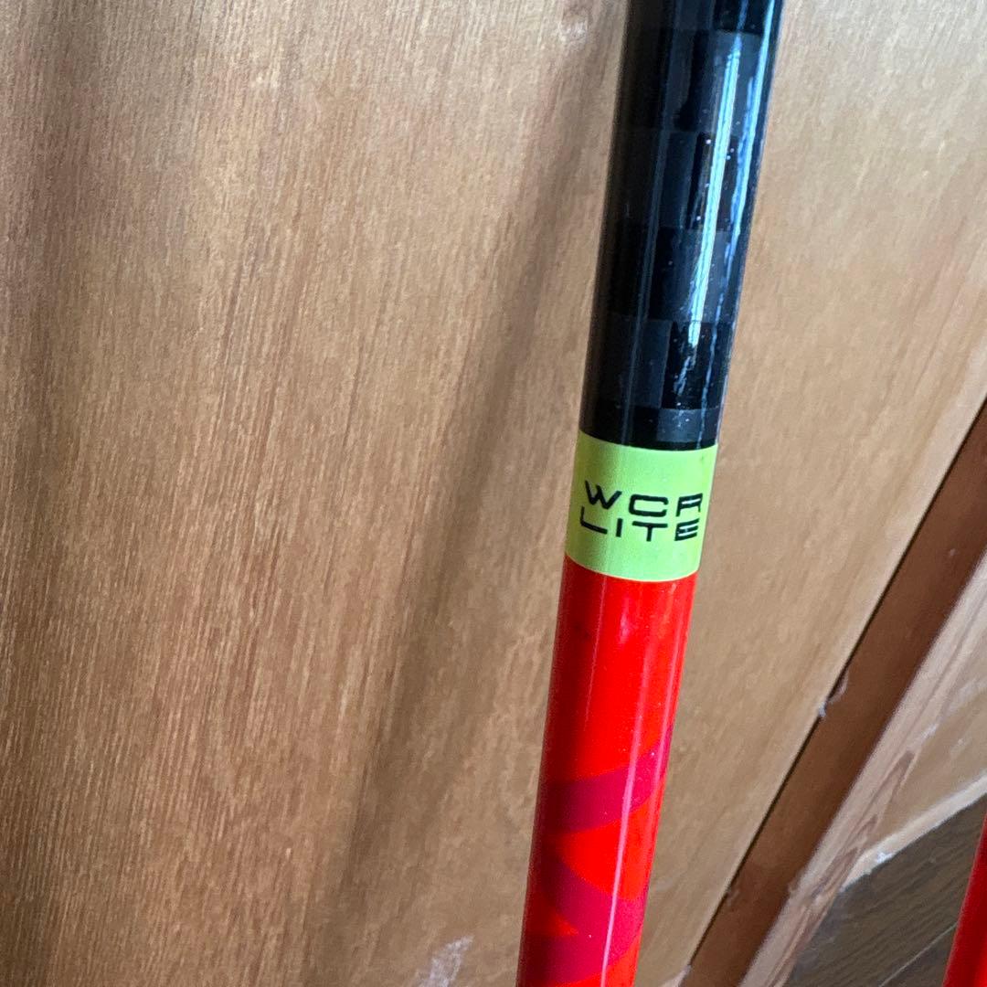 LEKI スキーSL用ストック　110cm パンチガード付