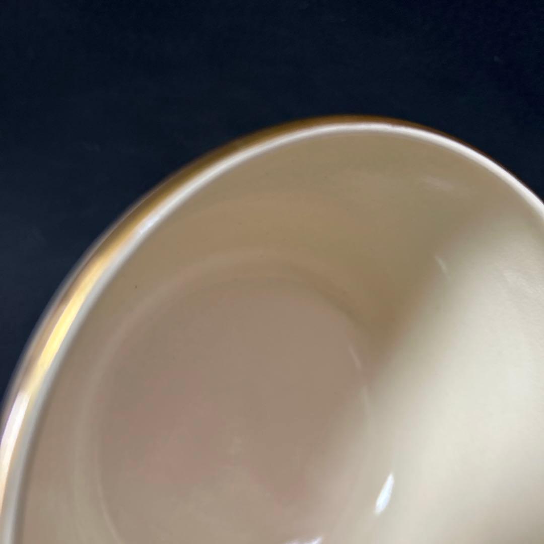 京焼　清水焼　鳴滝窯　城岳造　金地　波車帯文　茶盌　抹茶碗