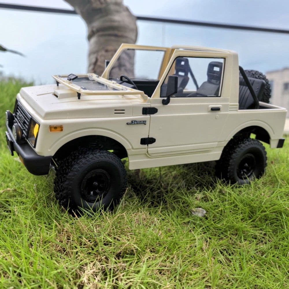 【金属製プロペラシャフトとオマケ付き】WPL C74-1 ジムニー 幌