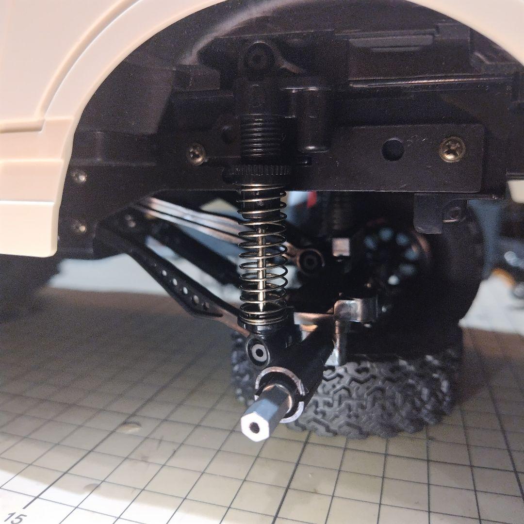 【金属製プロペラシャフトとオマケ付き】WPL C74-1 ジムニー 幌