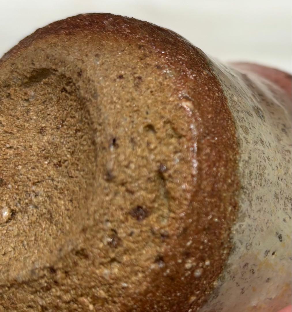 西岡小十　斑唐津　ぐい呑み