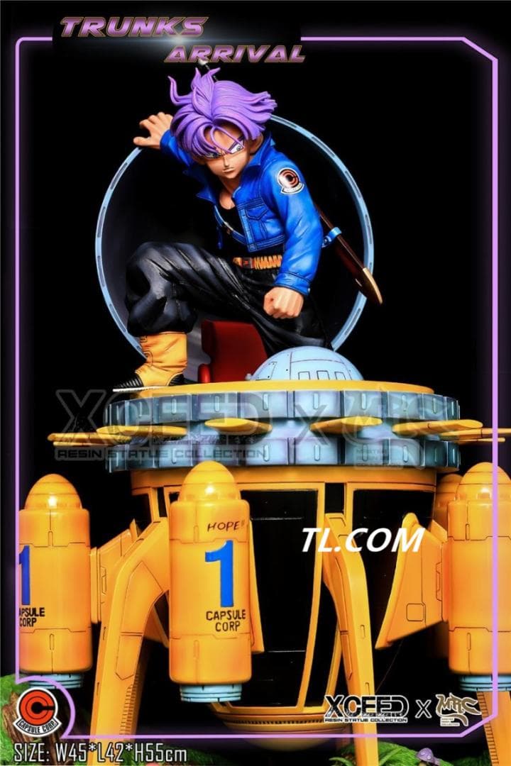 新品未開封『ドラコンボール』　MRC　トランクス　ガレージキット スタチュー