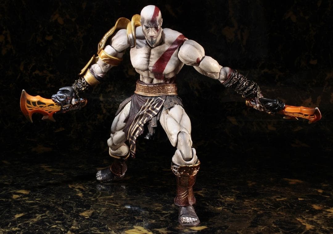 中古　PLAY ARTS改 クレイトス （GOD OF WAR）