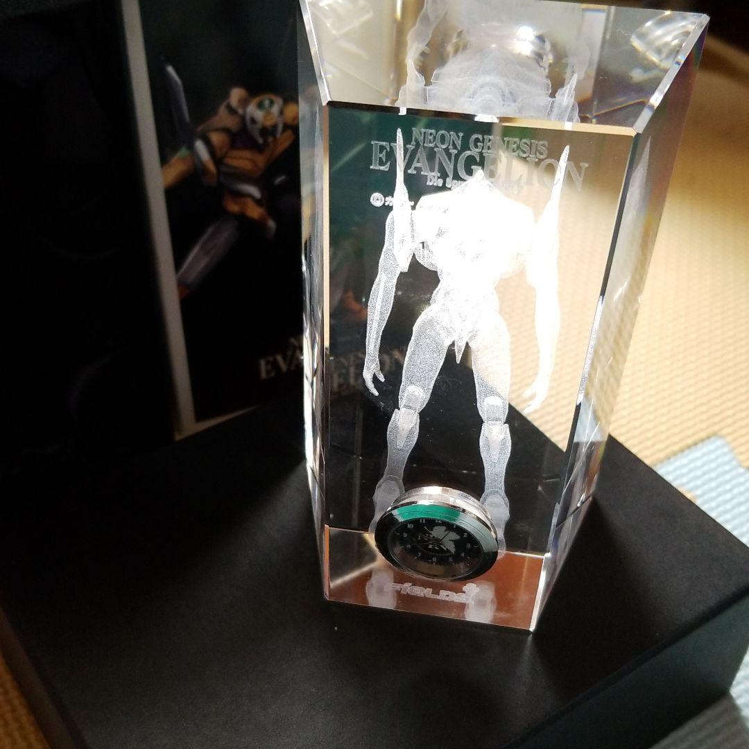 ☆エヴァンゲリオン☆クリスタル時計付非売品