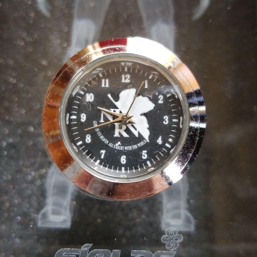 ☆エヴァンゲリオン☆クリスタル時計付非売品