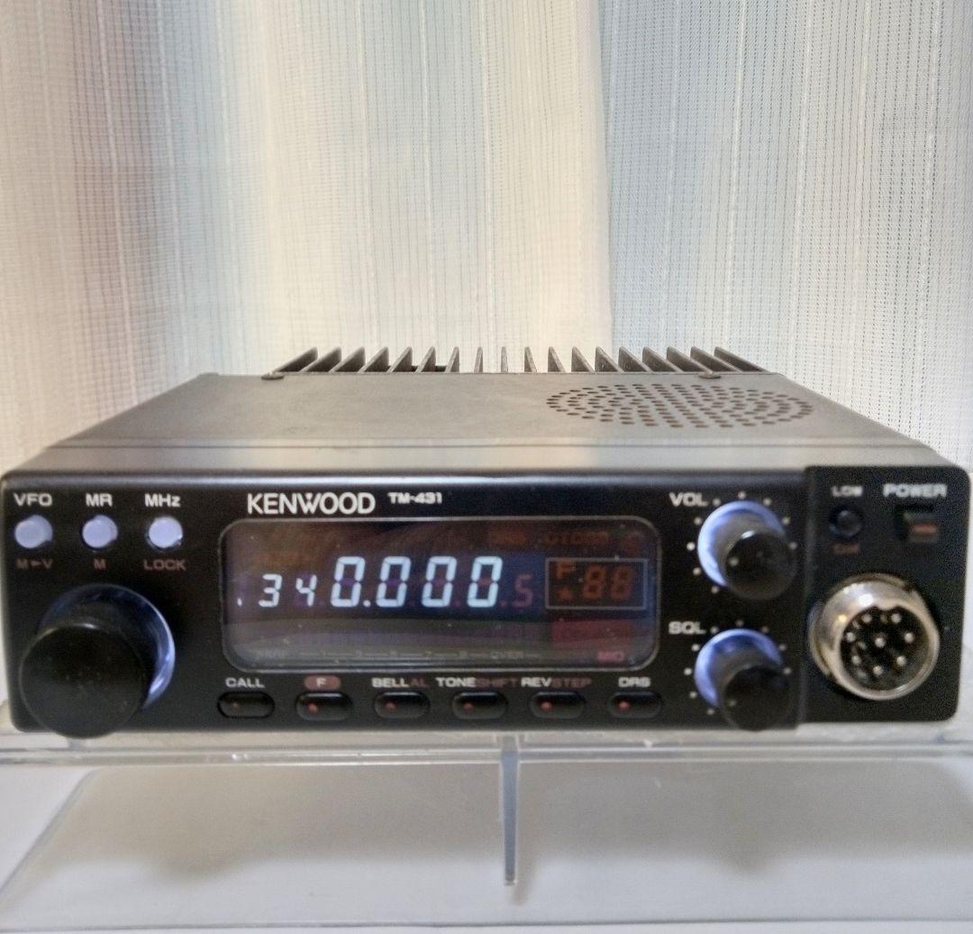 ケンウッド製　TM-431S 433MHzハイパワー機 ジャンク扱い