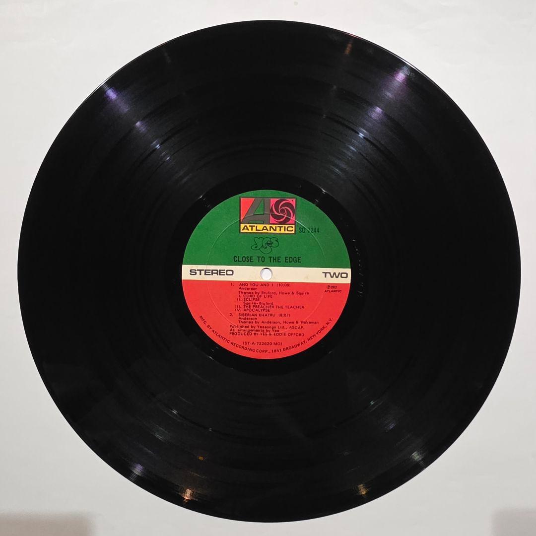 希少高音質 イエス / Close To The Edge USオリジナル盤初期