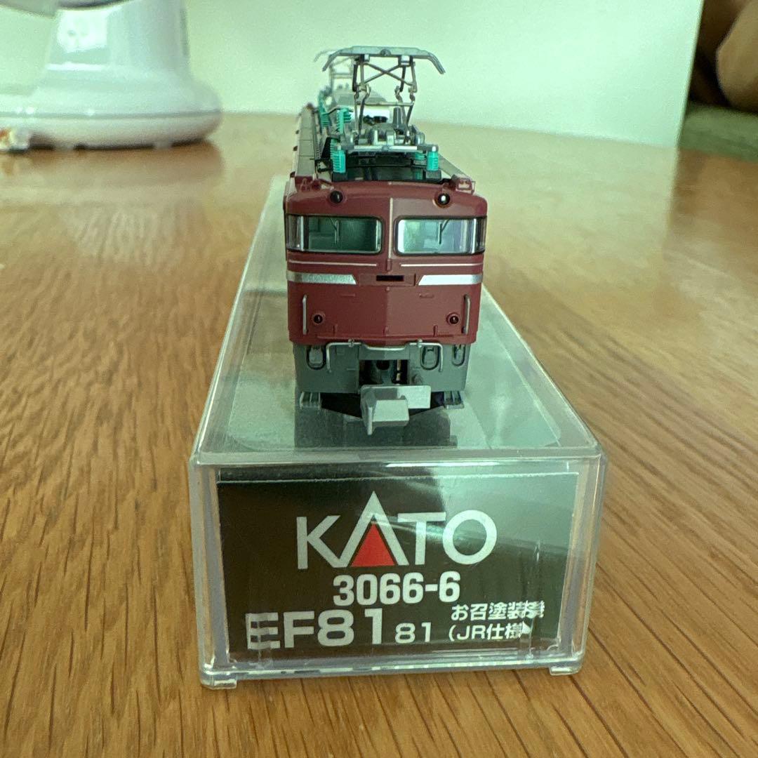 KATO 3066-6 EF81 81お召塗装機(JR仕様)④付属品未使用未開封