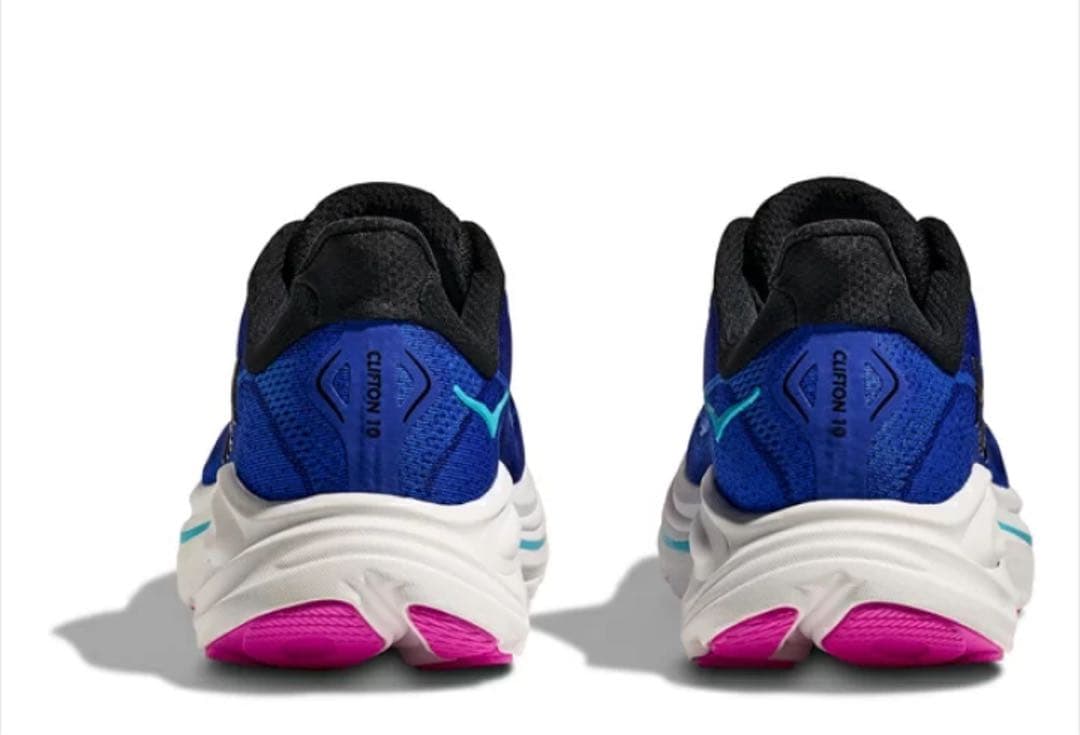 ［HOKA]ランニングシューズ レディース クリフトン 10ブルー24.0 cm