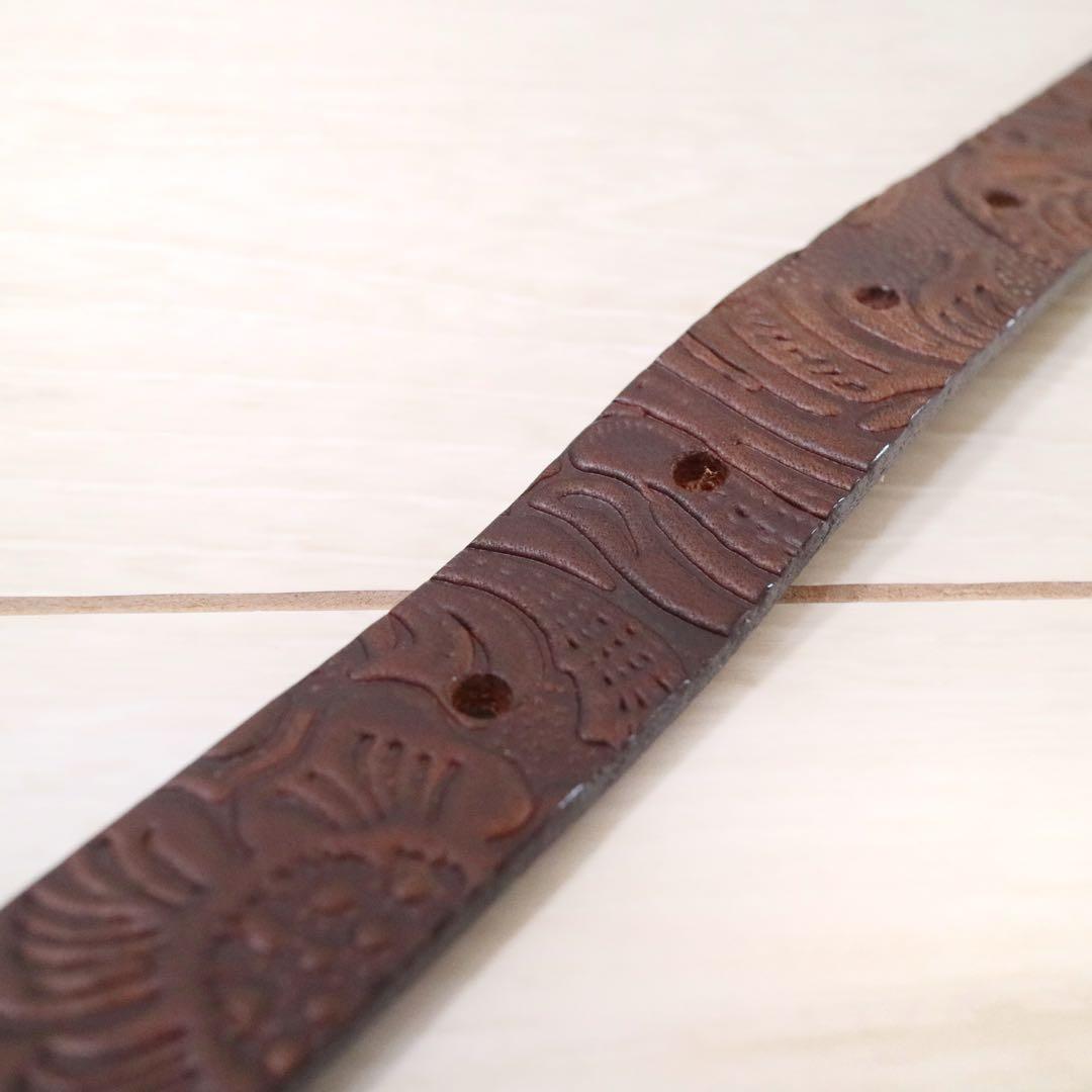 regent belt company カービング リード 首輪 革 本革 犬具