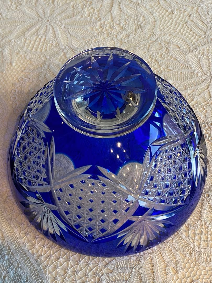 ヴァルサンランベール　カットが美しいクリスタル　ボウル