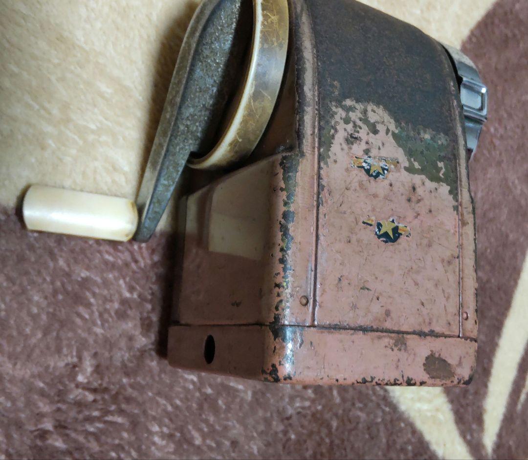 【価格相談可】昭和レトロ 手動鉛筆削り MAX　金属製