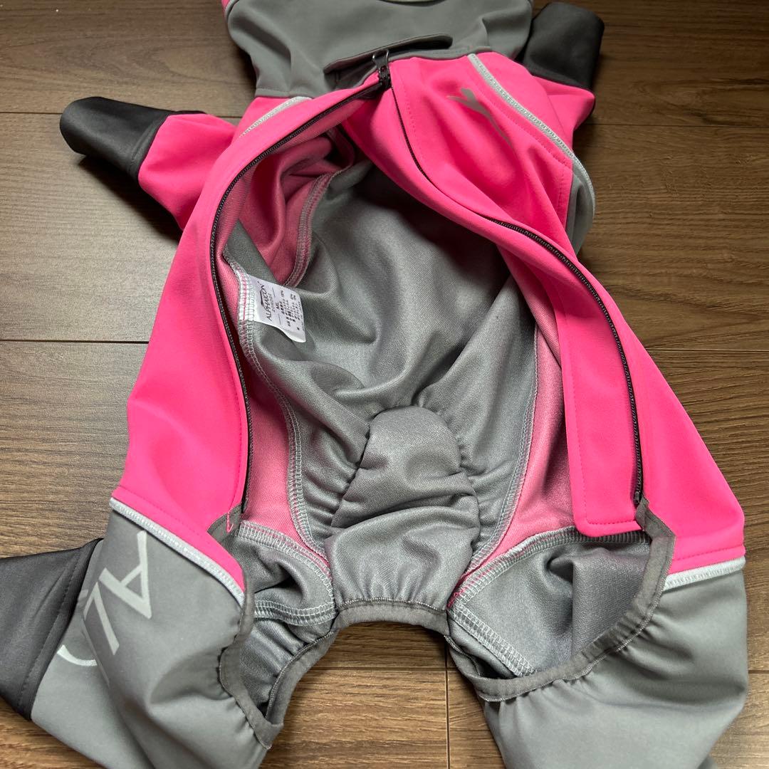 アルファアイコン　レインドッグガード　MLサイズ　ピンク　グレー