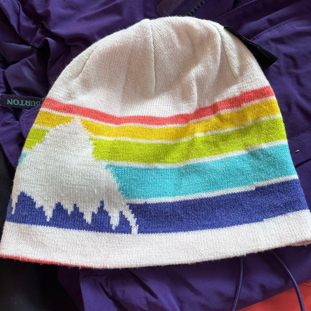 BURTON スノーボード　ジャケット＋ビブ＋キャップセット（子ども用）