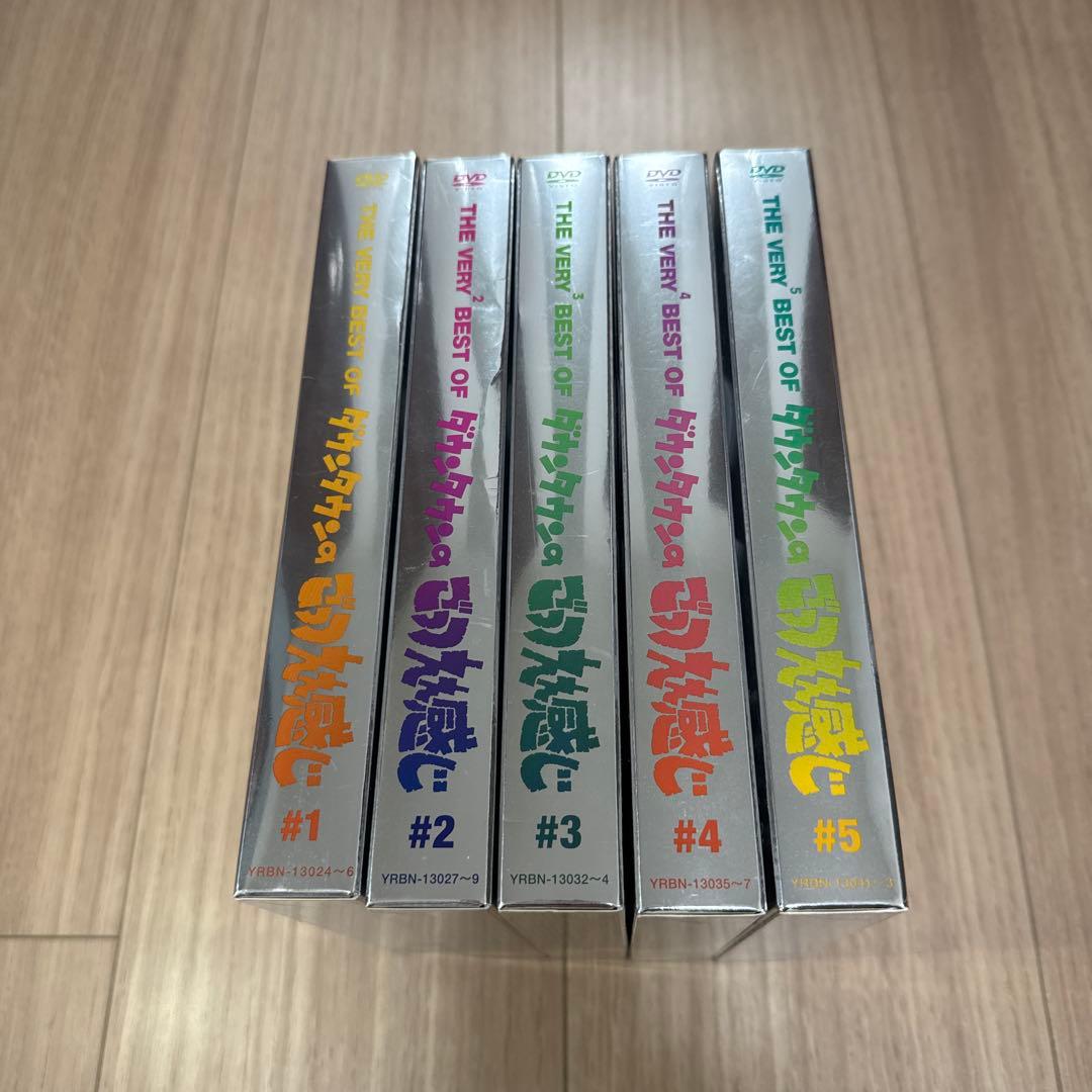初回限定盤　ダウンタウンごっつえぇ感じDVD3枚組　#1から#5SET