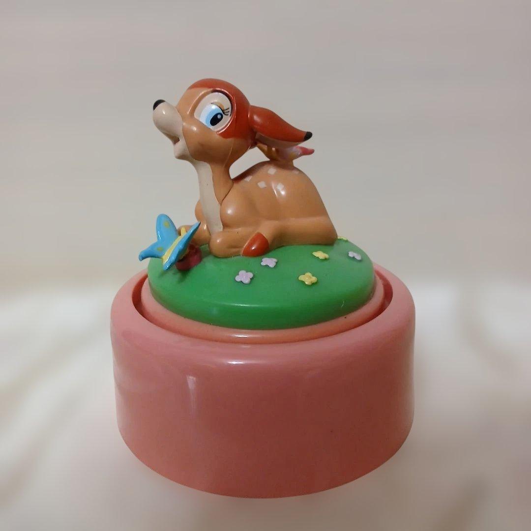 バンビ　オルゴール×3　フォトフレーム×2　　セット品