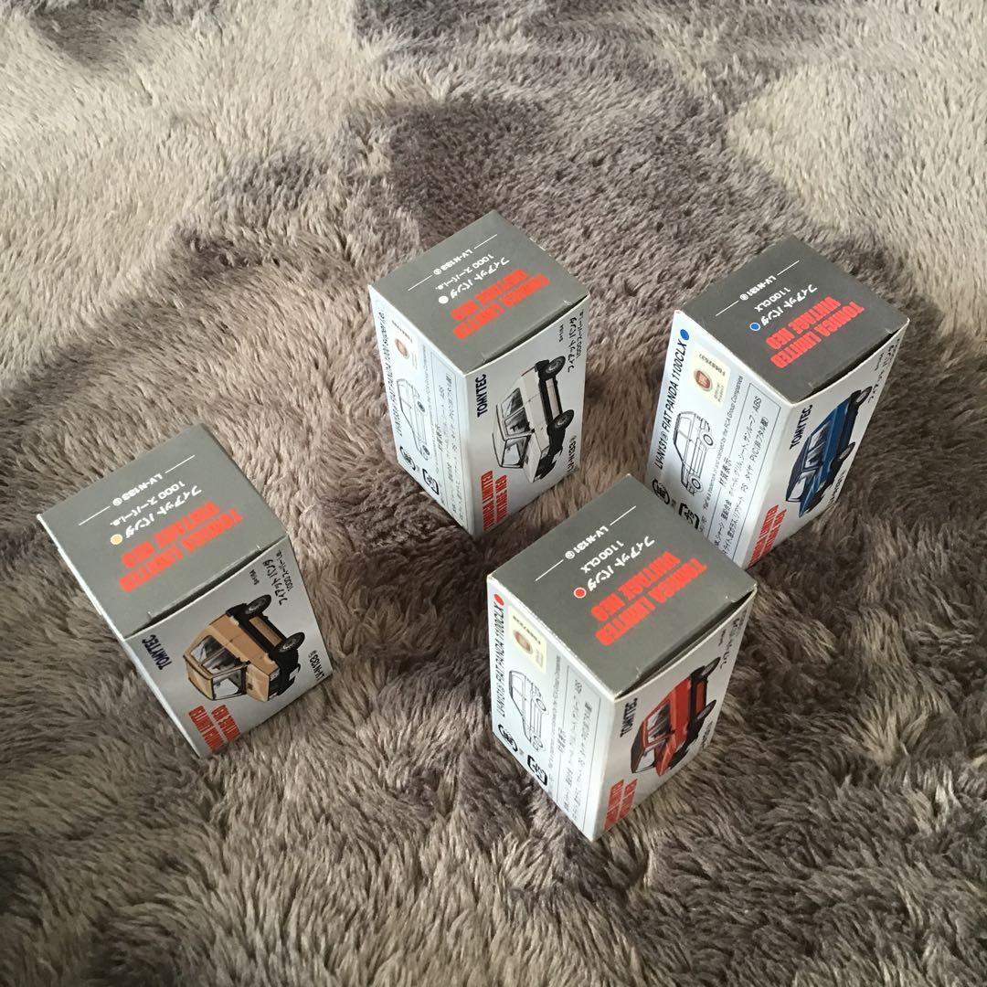 TOMICA LIMITED VINTAGE NEO フィアットパンダ　4台