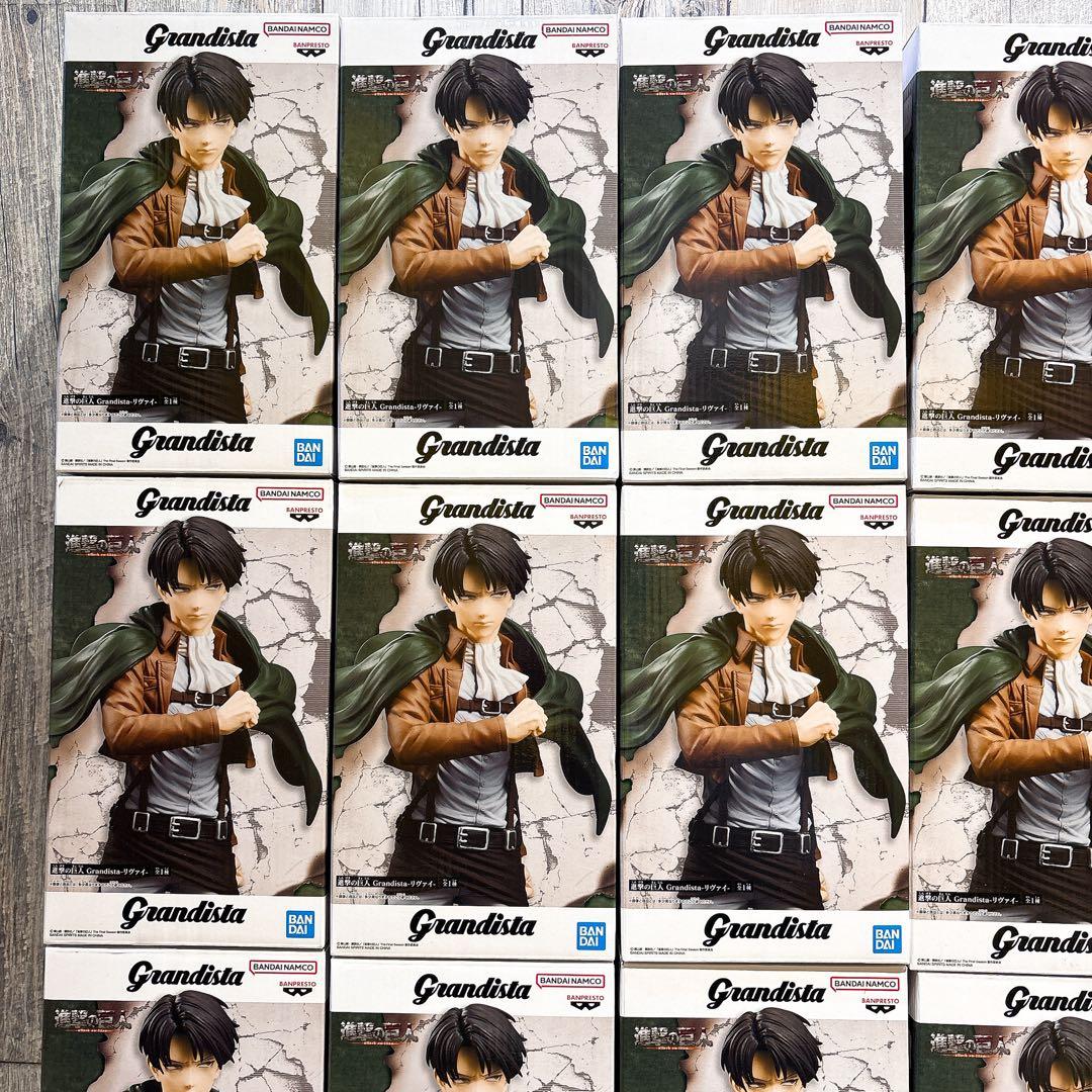 進撃の巨人Grandista（グランディスタ）-エレン-リヴァイ-20体セット